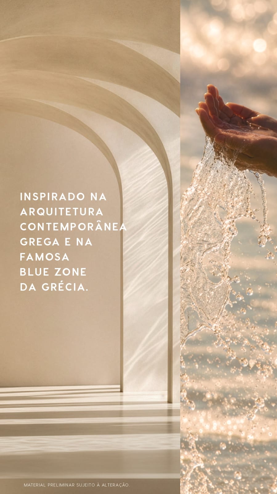 Kronos Tegra: inspirado na arquitetura contemporânea grega e na Blue Zone da Grécia